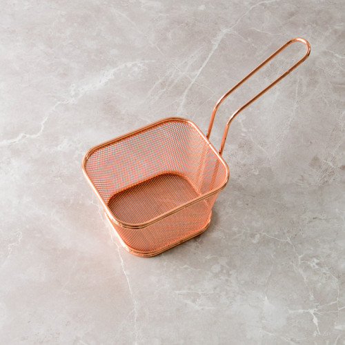 CHIPS BASKETS ROSE GOLD 12.5cm x 10.5cm 2