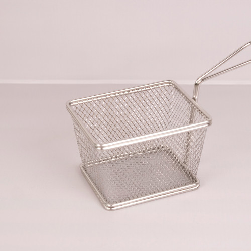 CHIPS BASKETS SILVER 12.2cm x 9.7cm 2