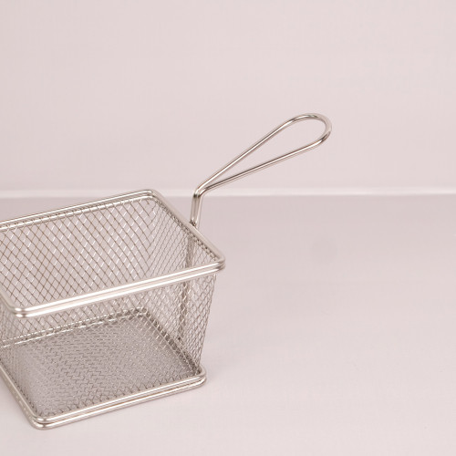CHIPS BASKETS SILVER 12.2cm x 9.7cm 4