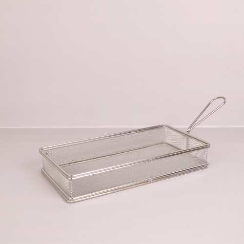 CHIPS BASKETS SILVER 13cm x 25cm