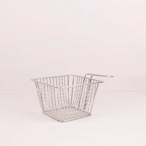 CHIPS BASKETS SILVER 12.5cm x 12.5cm