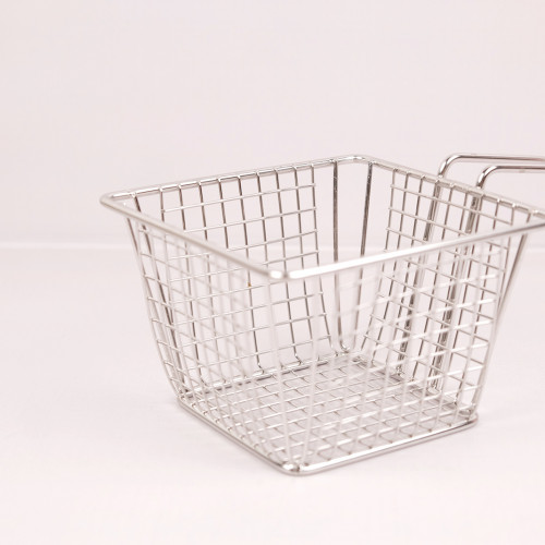 CHIPS BASKETS SILVER 12.5cm x 12.5cm 2