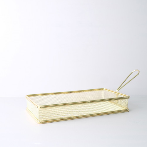 CHIPS BASKETS YELLOW GOLD 13cm x 25cm