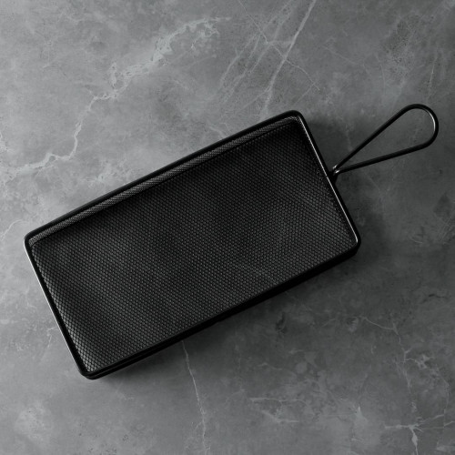 CHIPS BASKETS METALLIC GREY 13cm x 25cm 5