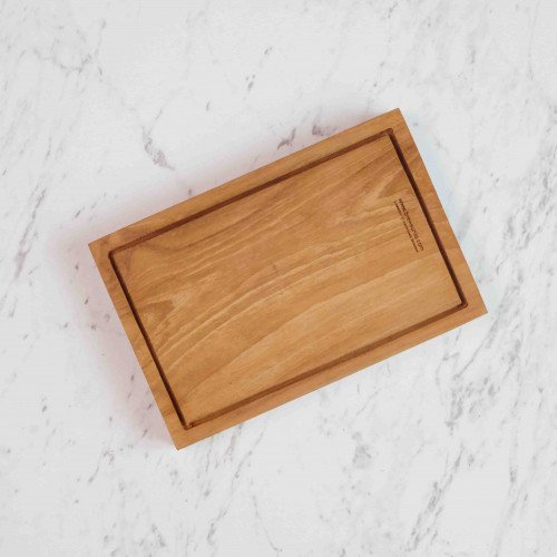 Jati Wooden Serving Tray Rectangular 15x24cm