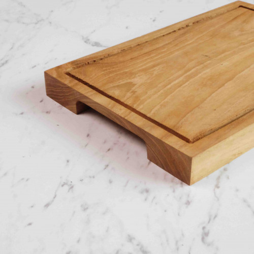 Jati Wooden Serving Tray Rectangular 15x24cm 3