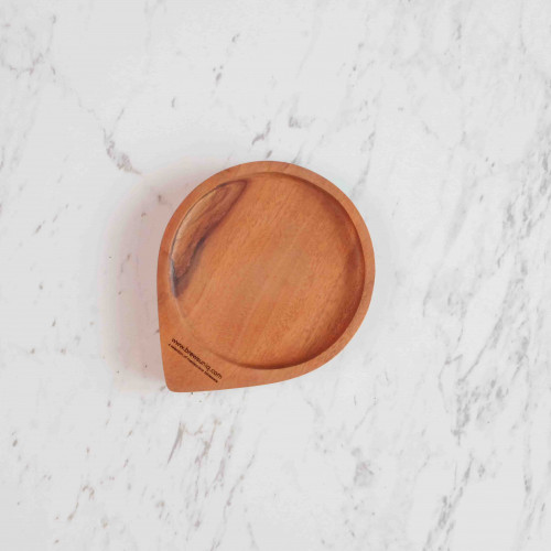 Mahoni Wooden Coaster Round 13cm