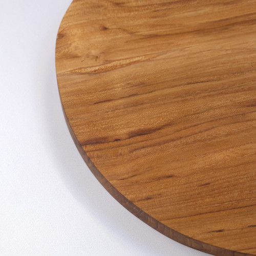 Jati Wooden Oval Serving Board 28 x 26cm 3