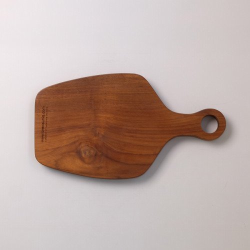Jati Wooden Serving Board W Handle 30 x 16.5cm