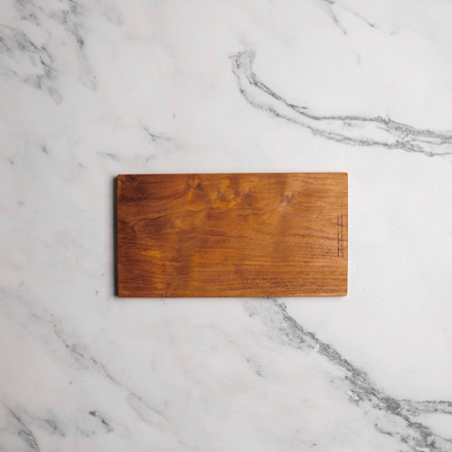 Teak Wooden Medium Serving Board Rectangular 24 x 13cm