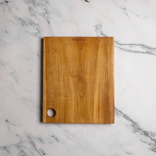 Teak Wooden Rectangular Serving Board 28.7 x 23.5cm