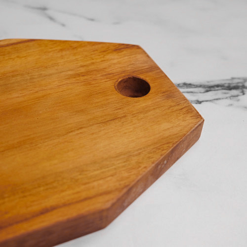 Teak Wooden Serving Board 35 x 19cm 4