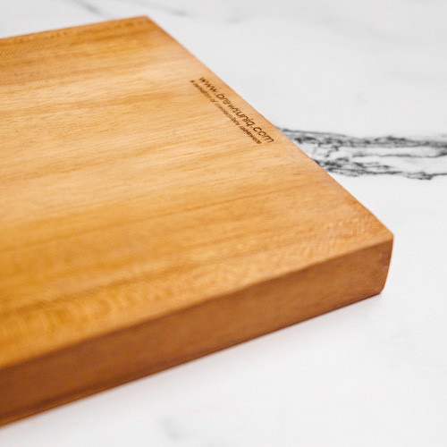 Teak Wooden Serving Board W Handle 40 x 15.5cm 3
