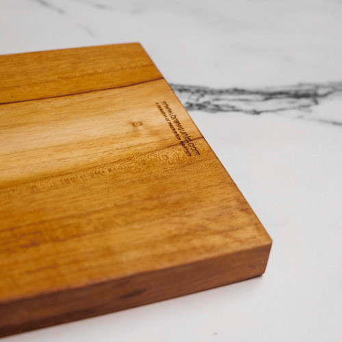 Teak Serving Board W Handle 39.5 x 16.5cm 2