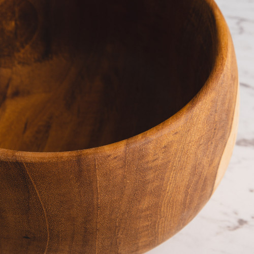 Teak Wooden Salad Bowl 14cm 2