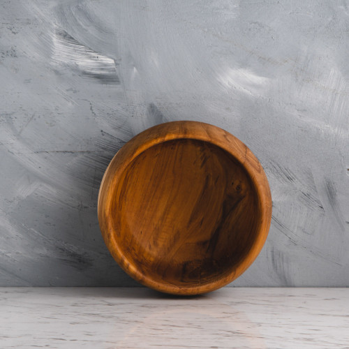 Teak Wooden Salad Bowl 14cm 3