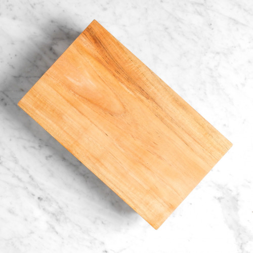 Teak Rectangular Serving Tray Tall 27.5 x 17cm 3