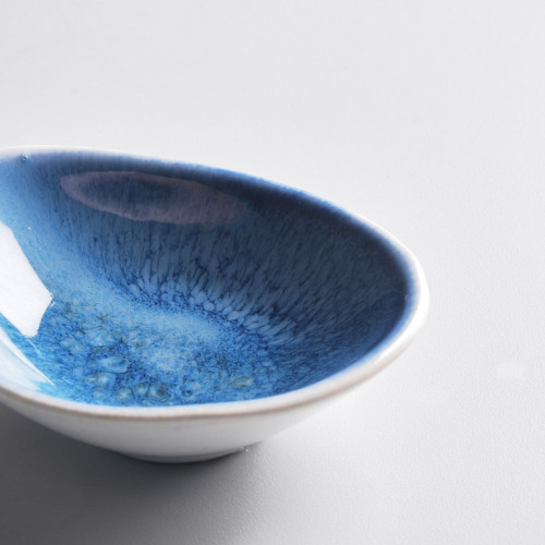 Gaia Caldera Blue Dip Bowl Small 10.8 x 8.4cm 3