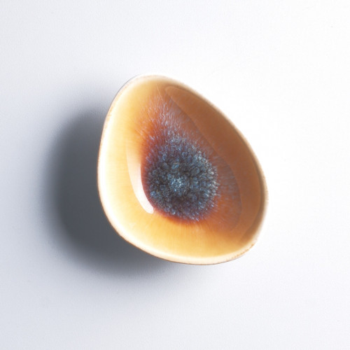 Gaia Caldera Yellow Dip Bowl Small 10.8 x 8.4cm