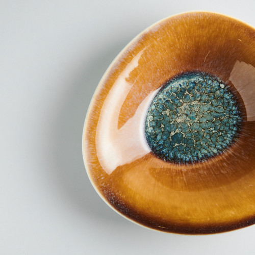 Gaia Caldera Yellow Bowl Medium 25.4cm x 24.2cm 4