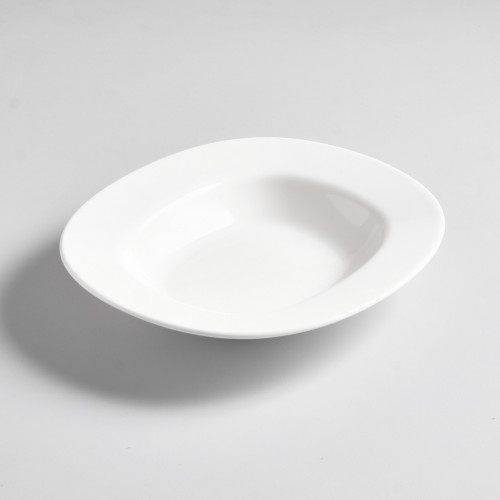 Ora White Rim Soup/Pasta Bowl 24 x 21cm