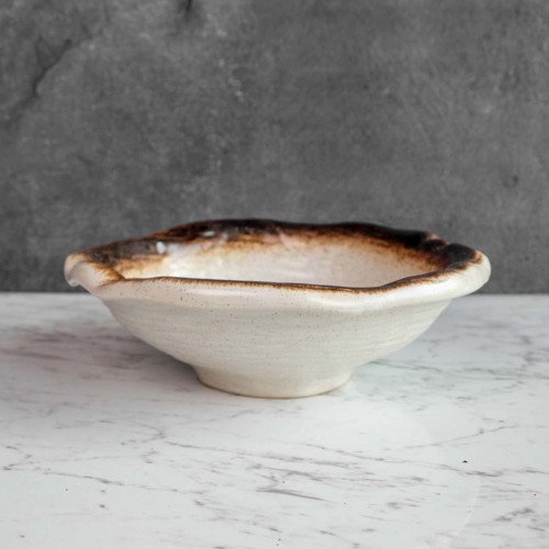 Wakana Salad Bowl Uneven 9"