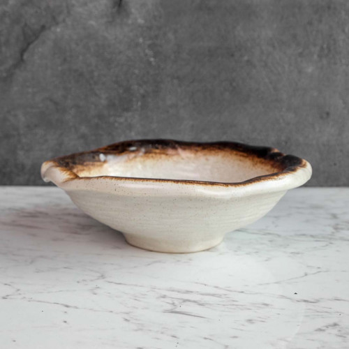 Wakana Salad Bowl Uneven 9"