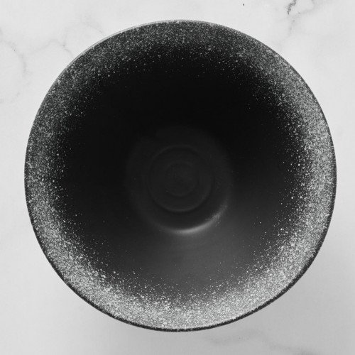 Black Kemuri Ramen Bowl 9" 4