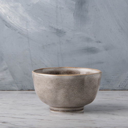 Black Kemuri Salad Bowl 7" 6