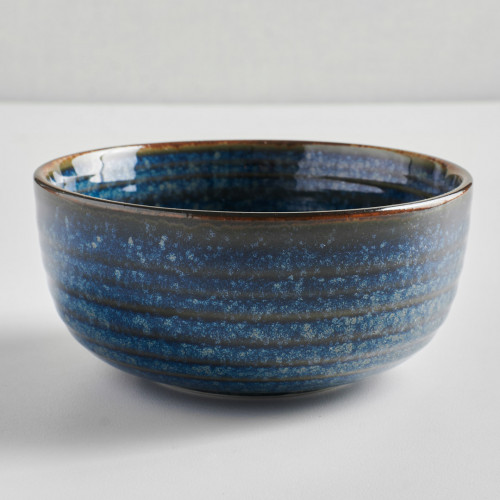 Black Kemuri Salad Bowl 7" 8