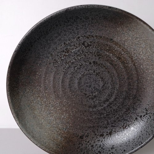 Dark Shaded Wide Rim Bowl 10" 3