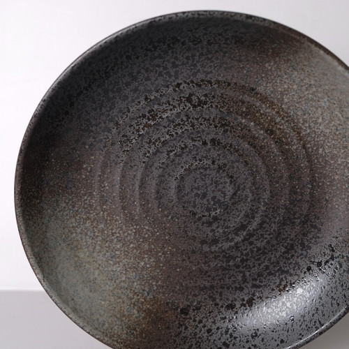 Dark Shaded Wide Rim Bowl 10" 3