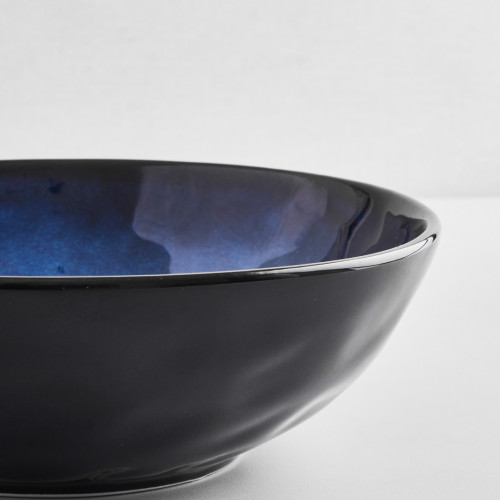 Stellar Blue Pasta Bowl 9" 2