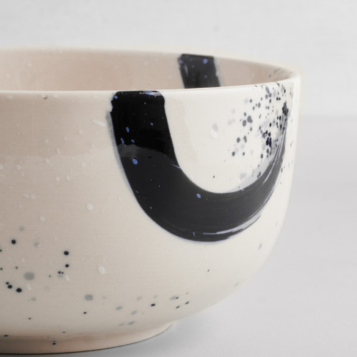 Kasumi White Salad Bowl 6.5" 2