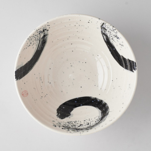 Kasumi White Ramen Bowl 8" 3