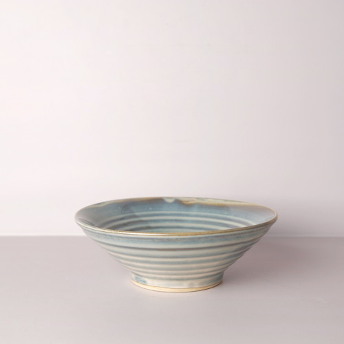 Misty Blue Ramen Bowl 8"