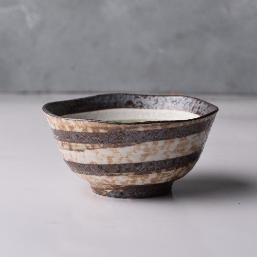 Himeji Green Rice Bowl 4.5"