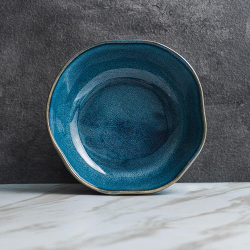 Sapphire Glaze Salad Bowl 7" 3