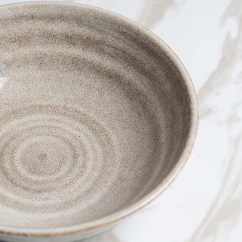 Ancient Gray Salad Bowl 8" 3