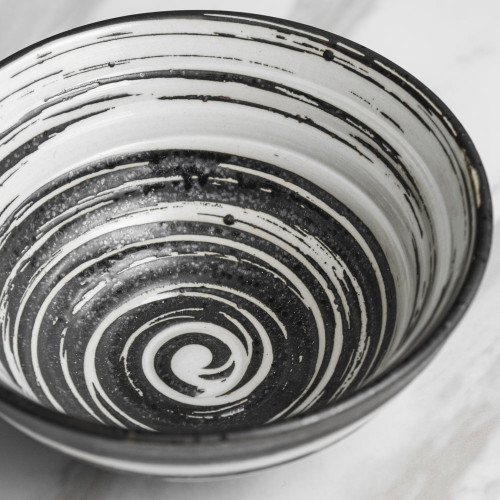 Vanity Black Rice Bowl 5" 4