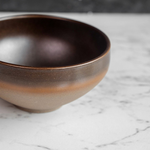 Cosmo Gray Rice Bowl 4" 3