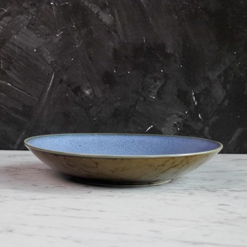 Majestic Blue Pasta Bowl 10" 2