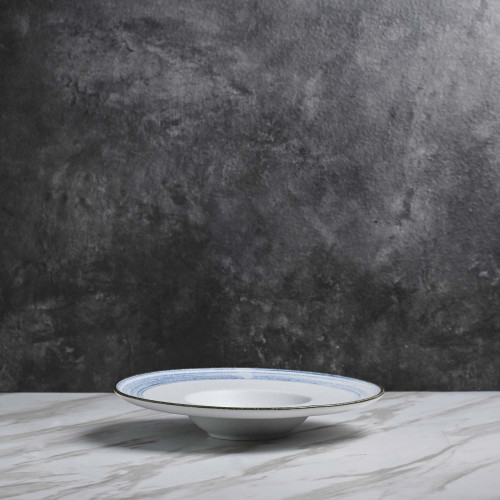 Seraphic Blue Pasta Bowl 10" 2