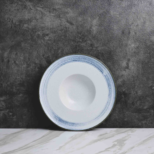 Seraphic Blue Pasta Bowl 10" 3