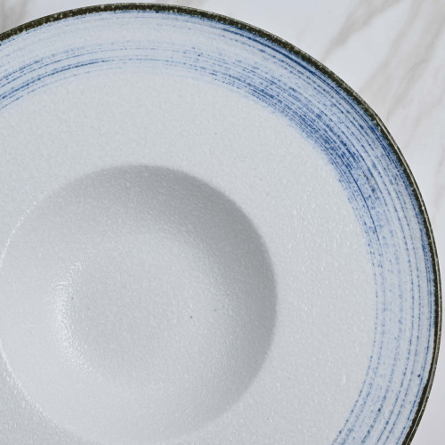 Seraphic Blue Pasta Bowl 10" 4