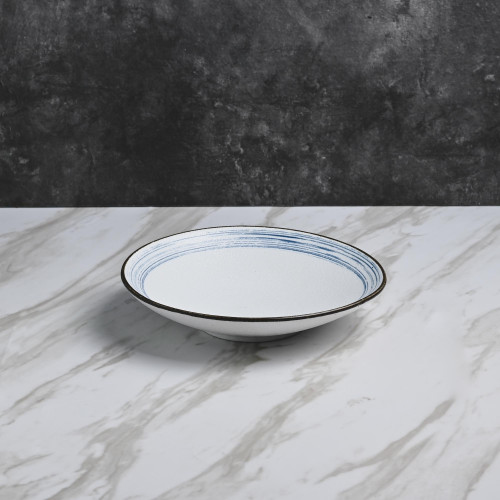 Seraphic Blue Pasta Bowl 8.5"