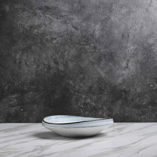 Seraphic Blue Noodle Bowl 8"