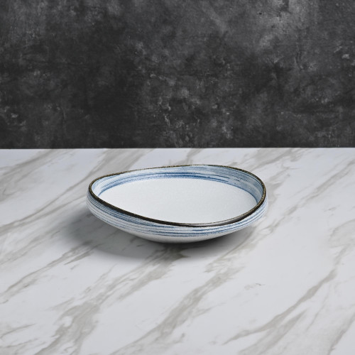 Seraphic Blue Noodle Bowl 8" 2