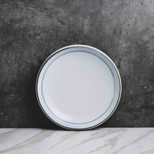 Seraphic Blue Shallow Bowl 10" 3