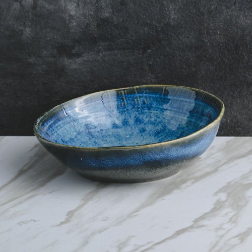Cerulean Shade Pasta Bowl 8" 2